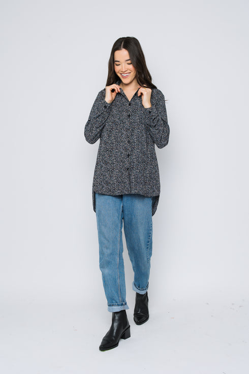 Blaine-Oversize Button-Up